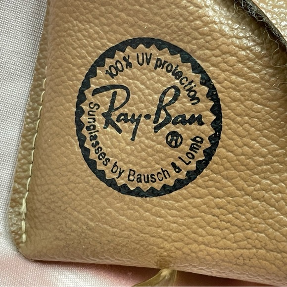 RARE Vintage B&L Ray-Ban Aviators Sunglasses with Case - Picture 5 of 16